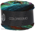 Colorissimo -004 turkus, zielony, brąz, czerwony, petrol