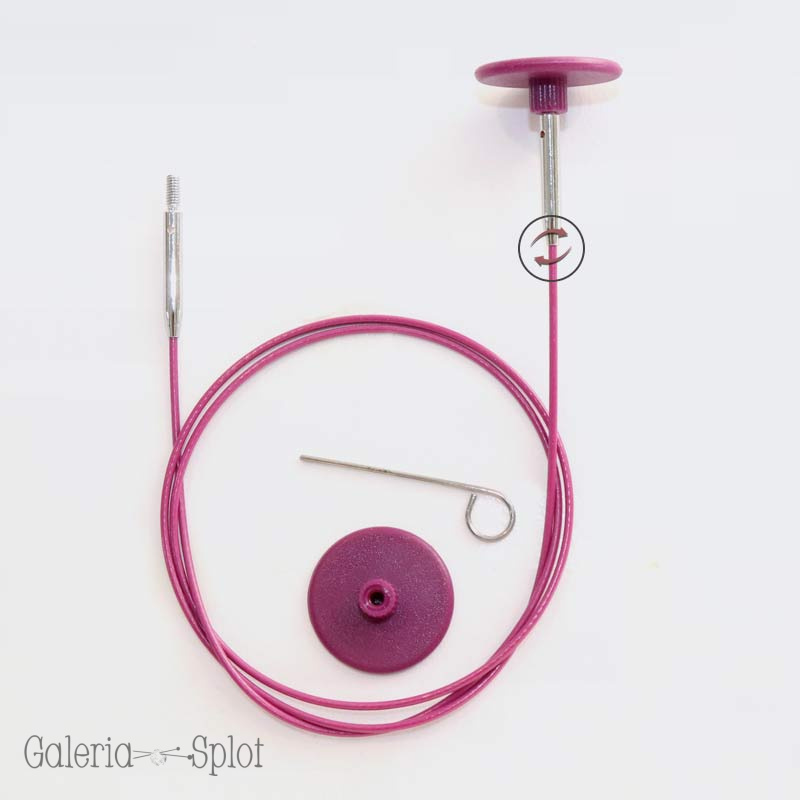 Żyłka obrotowa do łączenia drutów 60 cm Żyłka obrotowa do łączenia drutów 60 cm