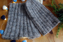 czapka brązowy tweed
