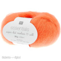 Essentials super kid mohair loves silk - 063 neonowy pomarańczowy