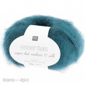 essentials super kid mohair loves silk - 016 ciemny turkus