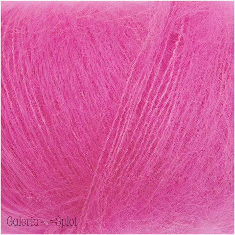 Essentials super kid mohair loves silk - 065 neonowy różowy Essentials super kid mohair loves silk - 065 neonowy różowy
