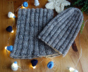 komin pojedynczy - brąz tweed komin pojedynczy - brąz tweed