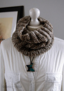 komin pojedynczy - brąz tweed komin pojedynczy - brąz tweed