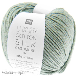 luxury cotton silk cashmere dk 004 pastelowa zieleń