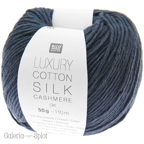 luxury cotton silk cashmere dk 005 granat