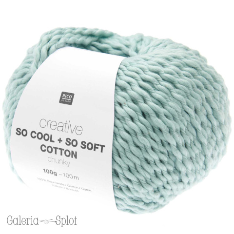 so cool + so soft cotton chunky 026 jasny turkus