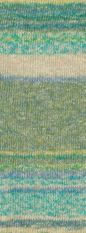 Mosaico Linea Pura- 1 odcienie zieleni, beż, niebieski
