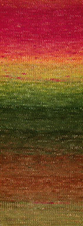 Cotonella 5 - czerwony, różowy, zielony, żółty