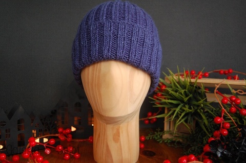 czapka - ciemny granat