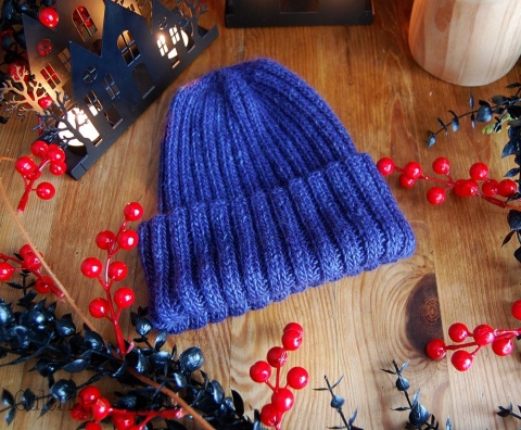 czapka - ciemny granat