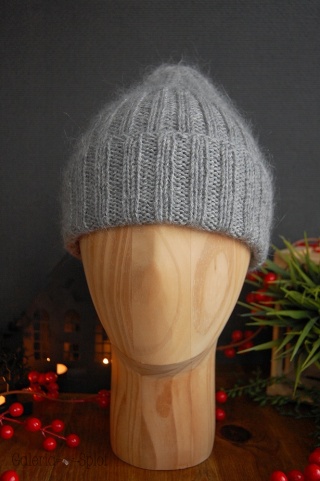 czapka merino z moherem