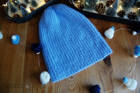 czapka - blue