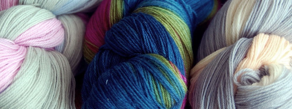 Cool Wool Lace hand-dyed